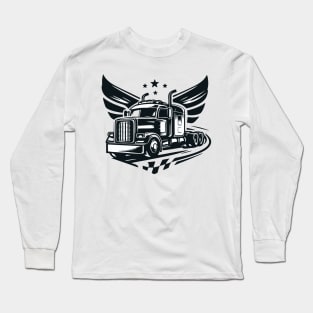 trucker Long Sleeve T-Shirt